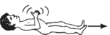 A child lying on floor with seizures in hand then spread to feet