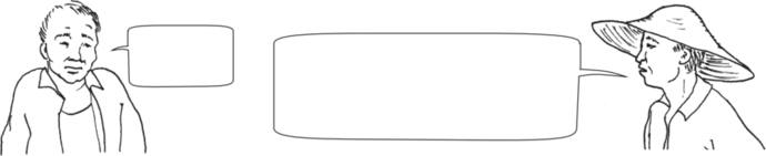  two men speaking
